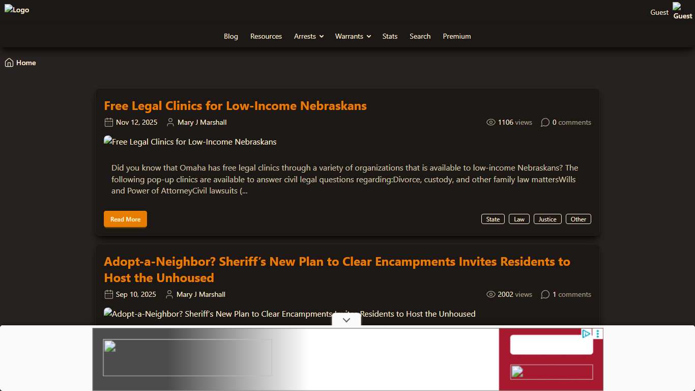 LockedUp.wtf - Inmate Search & Blog